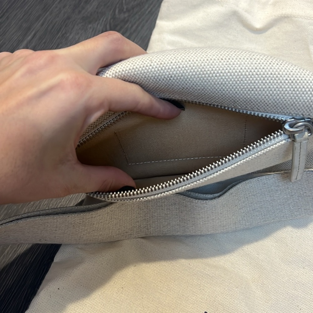 Jacquemus linen light beige belt bag - Picture 4 of 7